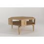 HANAH HOME Sto za dnevnu sobu Kipera Oak - slika 5