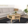 HANAH HOME Sto za dnevnu sobu Kipera Oak - slika 2