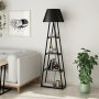 HANAH HOME Podna lampa Pal Anthracite Black - slika 1