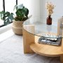 HANAH HOME Sto za dnevnu sobu Mondo Oak - slika 3