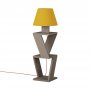 HANAH HOME Podna lampa Kozena Light Mocha Yellow - slika 2