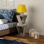 HANAH HOME Podna lampa Kozena Light Mocha Yellow - slika 1