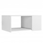 HANAH HOME Sto za dnevnu sobu Rome White v3 - slika 5