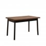 HANAH HOME Trpezarijski sto Oliver Open Barok, Black - slika 2