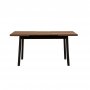 HANAH HOME Trpezarijski sto Oliver Open Barok, Black - slika 3