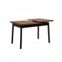HANAH HOME Trpezarijski sto Oliver Open Barok, Black - slika 4