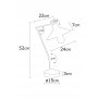 OPVIQ Stona lampa Manavgat N 606 - slika 3