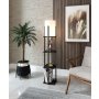 OPVIQ Podna lampa Nora Black - slika 1