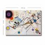 WALLXPERT Dekorativna slika 70100KANDINSKY006 - slika 3
