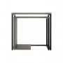 HANAH HOME Sto za dnevnu sobu Zigosh Retro Grey (2 dela) - slika 3