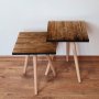 HANAH HOME Pomoćni stočić 2SHP123 Brown (2 komada) - slika 1