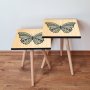HANAH HOME Pomoćni stočić 2SHP13 Beige (2 dela) - slika 1