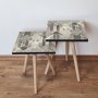 HANAH HOME Pomoćni stočić 2SHP134 Grey - slika 1