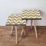 HANAH HOME Pomoćni stočić 2SHP137 Grey (2 dela) - slika 1