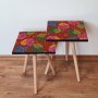 HANAH HOME Pomoćni stočić 2SHP140 Multicolor - slika 1