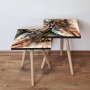 HANAH HOME Pomoćni stočić 2SHP148 Multicolor - slika 1