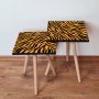 HANAH HOME Pomoćni stočić 2SHP149 Orange - slika 1
