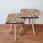 HANAH HOME Pomoćni stočić 2SHP150 Brown - slika 1