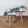HANAH HOME Pomoćni stočić 2SHP230 Multicolor - slika 1