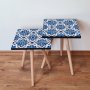 HANAH HOME Pomoćni stočić 2SHP23 Navy Blue - slika 1