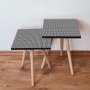 HANAH HOME Pomoćni stočić 2SHP227 White - slika 1