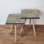 HANAH HOME Pomoćni stočić 2SHP225 Grey - slika 1