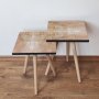 HANAH HOME Pomoćni stočić 2SHP223 Beige - slika 1