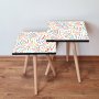 HANAH HOME Pomoćni stočić 2SHP216 Multicolor - slika 1