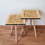 HANAH HOME Pomoćni stočić 2SHP153 Beige - slika 1