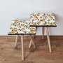 HANAH HOME Pomoćni stočić 2SHP158 White - slika 1