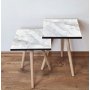 HANAH HOME Pomoćni stočić 2SHP161 White - slika 1