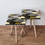 HANAH HOME Pomoćni stočić 2SHP162 Black - slika 1
