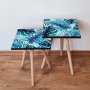HANAH HOME Pomoćni stočić 2SHP165 Navy Blue - slika 1
