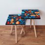 HANAH HOME Pomoćni stočić 2SHP166 Multicolor - slika 1
