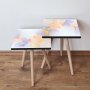 HANAH HOME Pomoćni stočić 2SHP176 Multicolor - slika 1