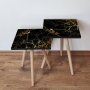 HANAH HOME Pomoćni stočić 2SHP184 Black - slika 1