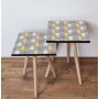 HANAH HOME Pomoćni stočić 2SHP186 White - slika 1