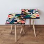 HANAH HOME Pomoćni stočić 2SHP209 Multicolor - slika 1