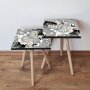 HANAH HOME Pomoćni stočić 2SHP213 Black - slika 1