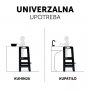 Hauck Toranj za učenje Learn N Explore Black (A073010) - slika 4
