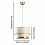 OPVIQ Visilica Cake Cream Gold - slika 5