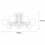 OPVIQ Luster Daisy 146 AV - slika 3