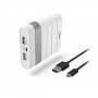 HAMA Power Pack “Soft Touch”, 10400mAh, Bela 183357 - slika 1