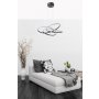 OPVIQ Luster Salyangoz Siyah Ledli Avize 3 Renk - slika 2