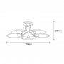 OPVIQ Luster Circle 1346 - slika 3