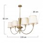 OPVIQ Luster Pardo 3021 - slika 3