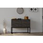 HANAH HOME Komoda Zermat Anthracite - slika 2