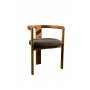 HANAH HOME Stolica Cery Brown - slika 1