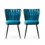 HANAH HOME Stolica Kusaklı 228 V2 ( 2 kom ) - slika 2