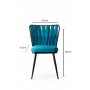 HANAH HOME Stolica Kusaklı 228 V2 ( 2 kom ) - slika 1